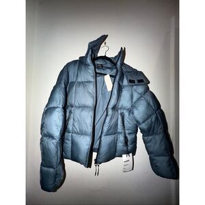 iets frans S puffer jacket blue  good for snow